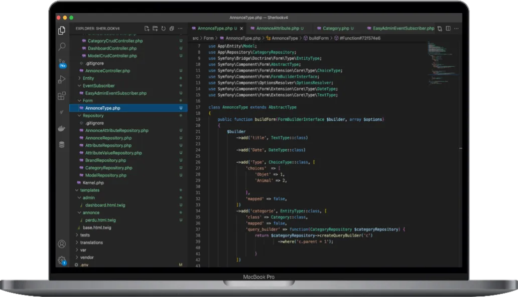 computer_code pc-portable-developpeur-web-symfony